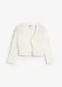 Bolero con ricami e maniche a 3/4, bonprix