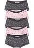 Panty con cotone morbido (pacco da 5), bonprix