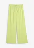 Pantaloni larghi in misto viscosa fluente, bonprix