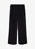 Pantaloni a palazzo in viscosa morbida, bonprix
