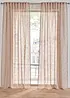 Tenda trasparente effetto lino (pacco da 1), bonprix
