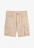 Bermuda cargo elasticizzati, regular fit, bonprix