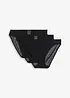 Slip in mesh (pacco da 3), bonprix