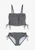 Bikini a fascia con spalline rimovibili (set 2 pezzi), bonprix