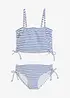 Bikini a fascia con spalline rimovibili (set 2 pezzi), bonprix