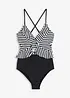 Costume intero con volant, bonprix
