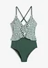 Costume intero con volant, bonprix