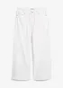 Jeans wide leg, vita bassa, bonprix