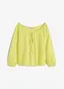 Blusa in puro cotone biologico, bonprix
