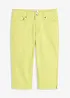 Pantaloni capri con cinta comoda, bonprix