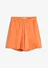 Shorts con elastico in vita in punto di Roma comodo, bonprix