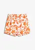Shorts floreali in viscosa fluente, bonprix