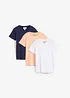 T-shirt in puro cotone biologico (pacco da 3), bonprix