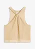 Top in maglia glitterato, bonprix