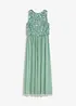 Abito lungo con paillettes, bonprix