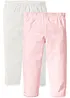 Leggings a pinocchietto con cotone biologico (pacco da 2), bonprix
