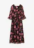 Abito lungo in chiffon, bonprix