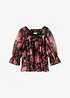 Blusa con fondo a palloncino, bonprix