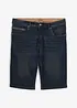 Bermuda in denim elasticizzato, slim fit, bonprix