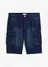 Bermuda cargo lunghi in jeans, relaxed fit, bonprix