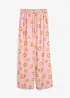 Pantaloni in morbida viscosa con elastico in vita, bonprix