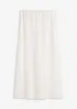 Gonna midi in satin, bonprix
