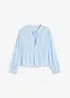 Blusa con ricami traforati, bonprix