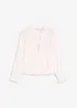 Blusa con ricami traforati, bonprix