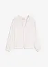 Blusa con righe metallizzate, bonprix