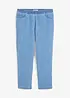 Pantaloni cropped con elastico in vita, vita media, bonprix