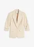 Blazer con viscosa e maniche a 3/4, bonprix