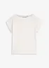 Maglia in viscosa con pizzo, bonprix