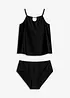 Tankini con cut-out allo scollo (set 2 pezzi), bonprix