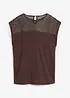 Top in puro lino, bonprix