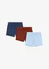 Shorts in jersey di puro cotone biologico (pacco da 3), bonprix