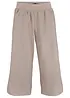 Pantaloni cropped in misto lino e cotone, bonprix