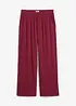 Pantaloni a palazzo in morbida viscosa, bonprix