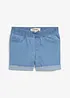 Shorts di jeans, vita media, bonprix