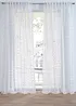 Tenda trasparente con poliestere riciclato e stampa lucida (pacco da 1), bonprix