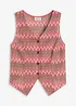 Gilet effetto uncinetto, bonprix