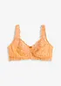 Reggiseno contenitivo senza ferretto con spalline imbottite, bonprix