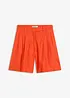 Shorts in misto lino leggero, bonprix