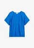 Blusa a maniche corte in misto viscosa morbido, bonprix