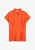 Blusa a maniche corte in misto lino fresco e leggero, bonprix