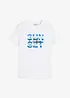 T-shirt in puro cotone, bonprix