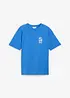 T-shirt in cotone biologico con stampa dietro, bonprix