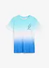 T-shirt con colori sfumati in cotone biologico, bonprix
