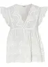 Blusa con pizzo, bonprix