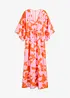 Abito lungo in satin fluente, bonprix