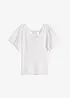Maglia a costine in misto viscosa, bonprix